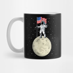 Space Astronaut 4th Of July Mug